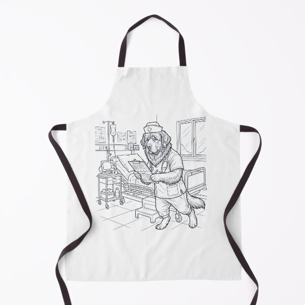 Item preview, Vintage Newfoundland Nurse Dog Dad Mom Lover designed and sold by TerryConnells.