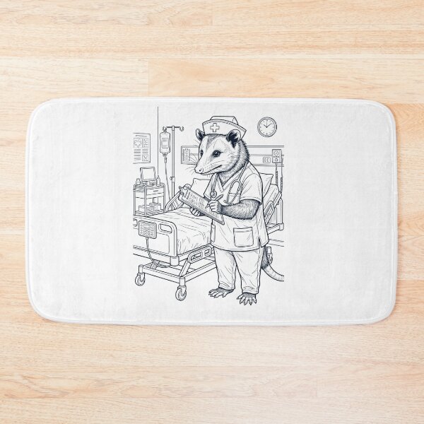 Artikelvorschau, Vintage Opossum Nurse Tierliebhaber entworfen und verkauft von TerryConnells.