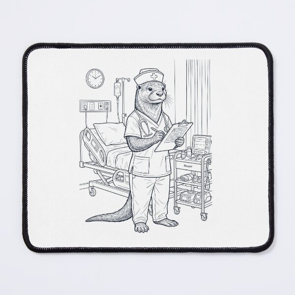 Item preview, Vintage Otter Nurse Animal Lover designed and sold by TerryConnells.