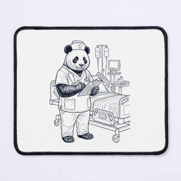 Item preview, Vintage Panda Nurse Animal Lover designed and sold by TerryConnells.