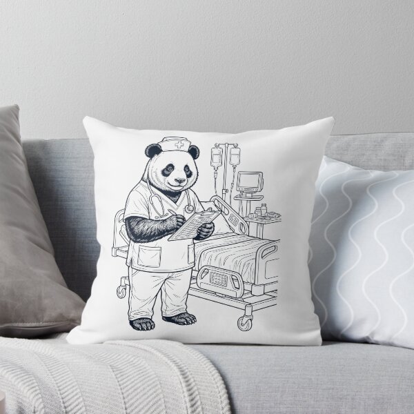 Item preview, Vintage Panda Nurse Animal Lover designed and sold by TerryConnells.