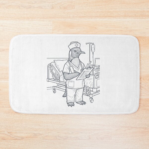 Item preview, Vintage Penguin Nurse Animal Lover designed and sold by TerryConnells.