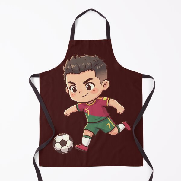 Item preview, Kawaii Football Star Number 7 Soccer Champion Anime Sports Art designed and sold by RosetteArtists.