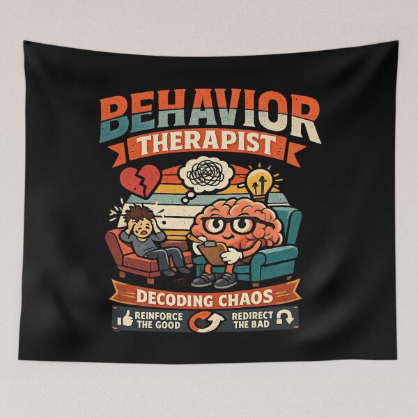 Item preview, Behavior Therapist - Decoding Chaos designed and sold by SidTastic .