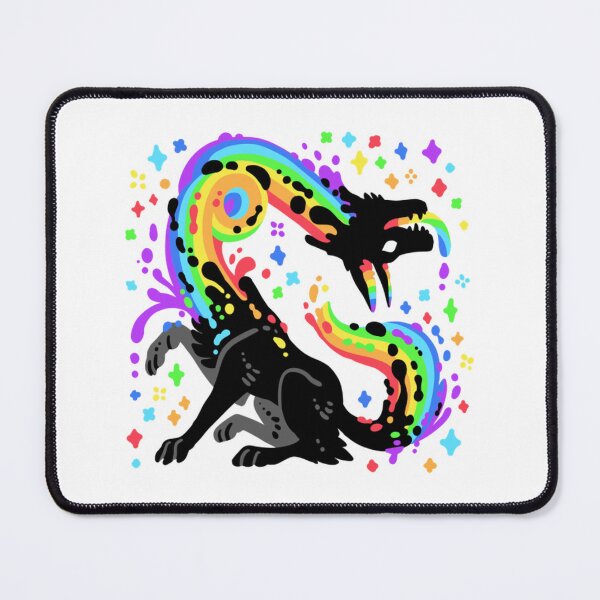 Item preview, Cosmic Twisty Rainbow Wolf Fantasy Art designed and sold by BOGirlartcraft.