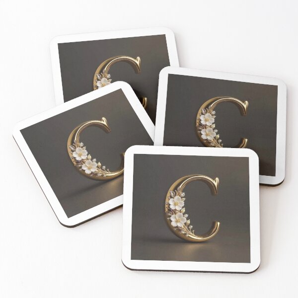 Item preview, Letter 'C' with elegant backgrouund designed and sold by Art-spree.