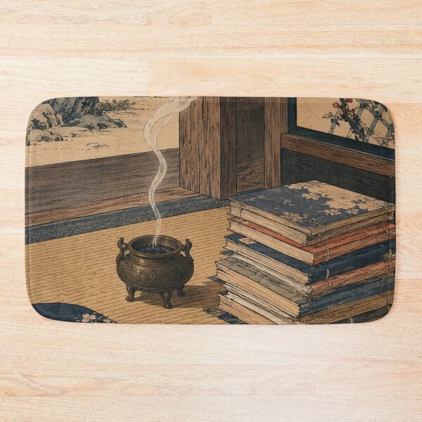 Item preview, Incense and Ink - Vintage Japanese Aesthetic Ukiyo-e Art designed and sold by bapupa.