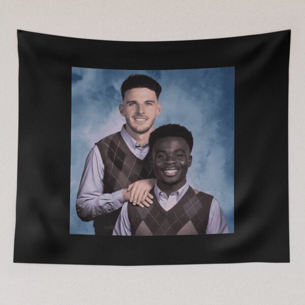 Item preview, Declan Rice And Saka Arsenal Fan Classic T-Shirt designed and sold by TheCozyCarrier.