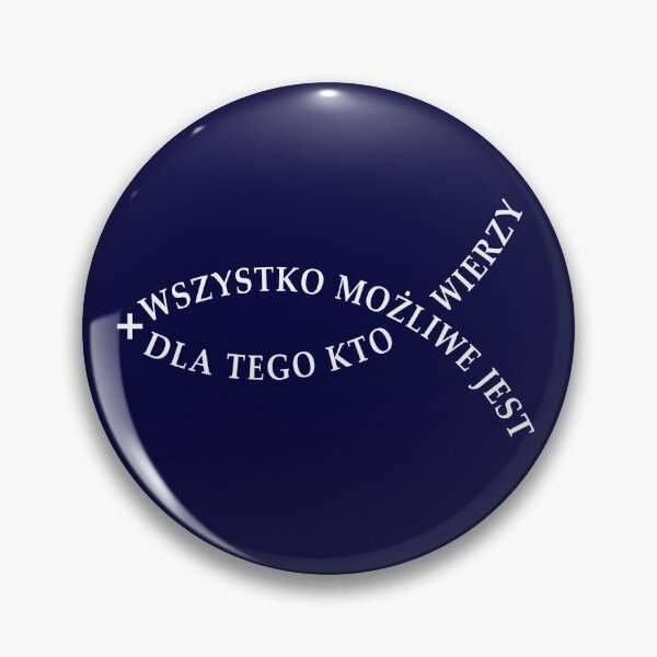 Item preview, [Polish] The Christian symbol of the Ichthys fish - Bible quote designed and sold by Contrast-Factory.