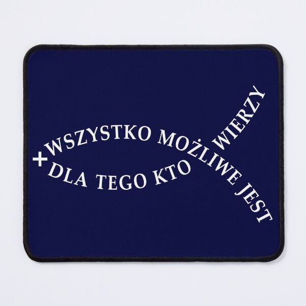 Item preview, [Polish] The Christian symbol of the Ichthys fish - Bible quote designed and sold by Contrast-Factory.