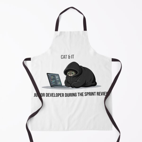 Item preview, Funny Junior Developer Gift Cat Sprint Review Hoodie  Cat Developer Humor Shirt Programmer Cat Gift designed and sold by Dev Mode.