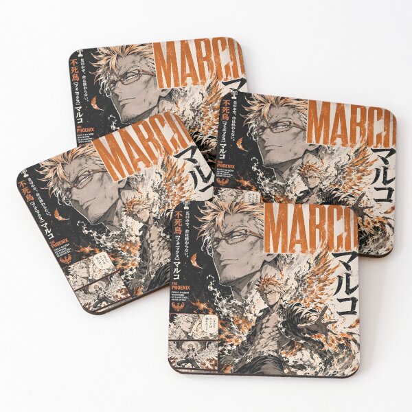 Item preview, Marco The Phoenix One Piece Vintage Anime | Whitebeard Pirates Commander Art designed and sold by Dyan4.