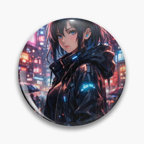 Item preview, Cyberpunk anime girl designed and sold by AlphaRo.