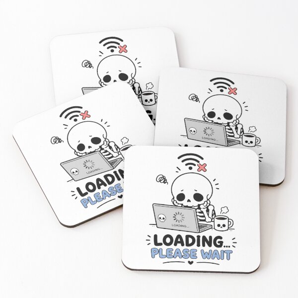 Item preview, Please Wait Loading Funny Computer Nerd T-Shirt  designed and sold by MaynyStudio.