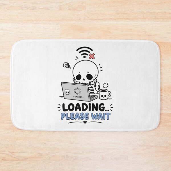 Item preview, Please Wait Loading Funny Computer Nerd T-Shirt  designed and sold by MaynyStudio.