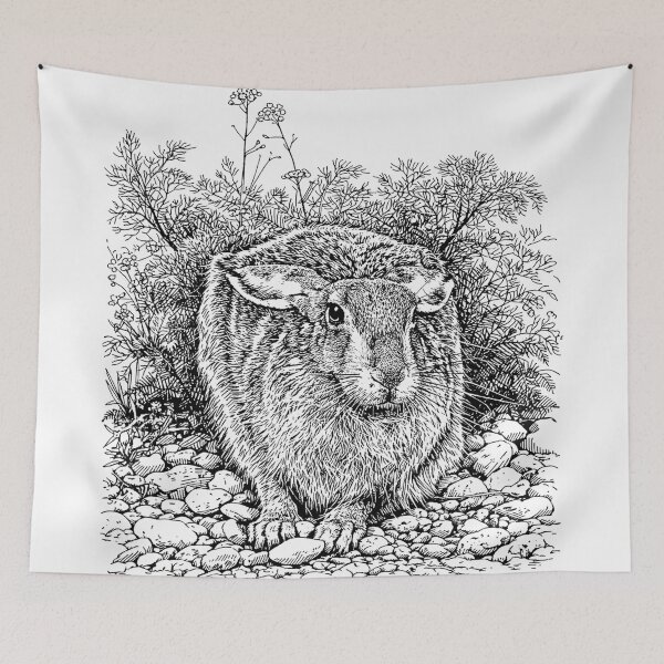 Item preview, A hare in the style of Albrecht Dürer designed and sold by Ingo Gerlach.