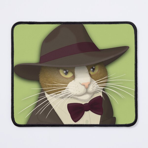 Item preview, Butterscotch Bowtie - Cat Pop Art designed and sold by Scolliecat.