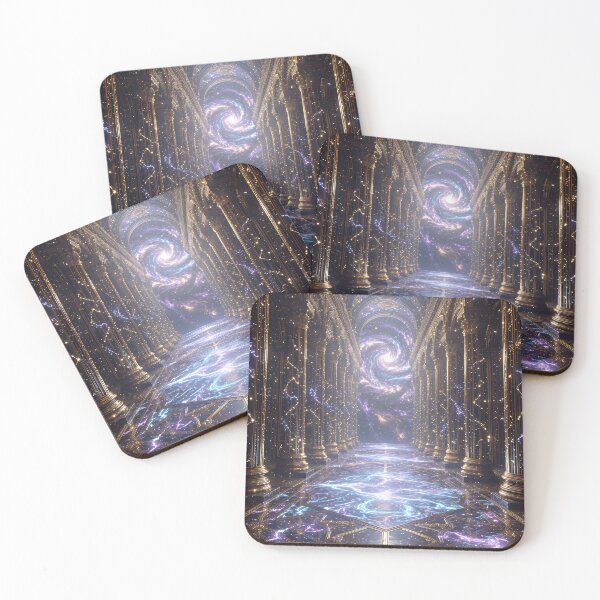 Item preview, Cosmic Temple of Oblivion: A Portal to the Dark Universe designed and sold by VoidVeilStudio.