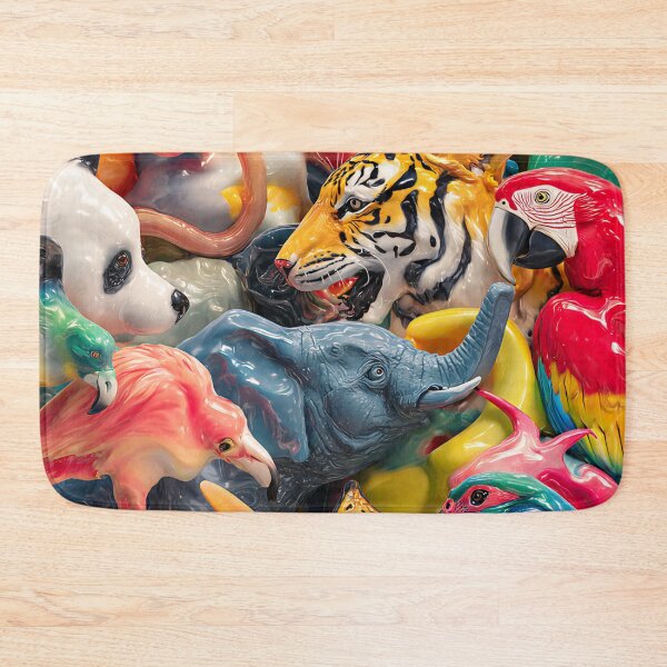 Aperçu de l'œuvre Collage animalier créée et vendue par AwesomeDigiShop.