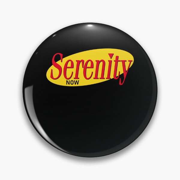 Item preview, Seinfeld Logo - Serenity Now! designed and sold by EychanchanArt.