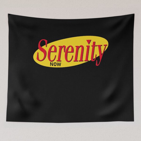 Item preview, Seinfeld Logo - Serenity Now! designed and sold by EychanchanArt.