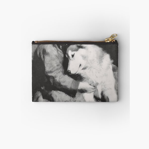 Item preview, Child Embracing a husky designed and sold by lautir.