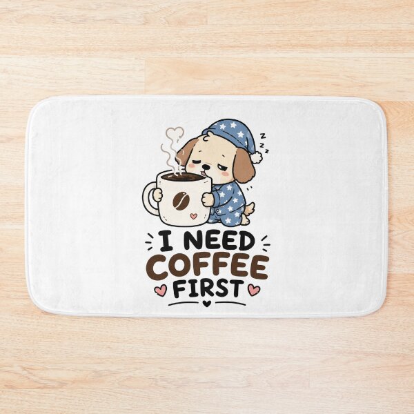 Item preview, Cute Coffee Dog T-Shirt designed and sold by MaynyStudio.