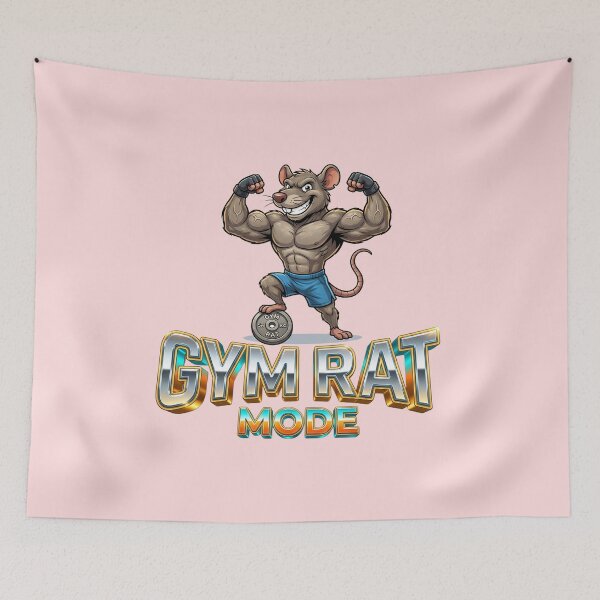 Item preview, Gym Rat Mode designed and sold by pradeepvisuals.