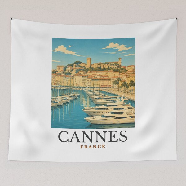 Item preview, Cannes - France designed and sold by GoodOldVintage.