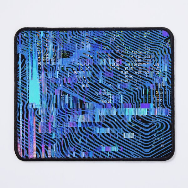 Item preview, Blue Glitch Signal designed and sold by Bulografik.