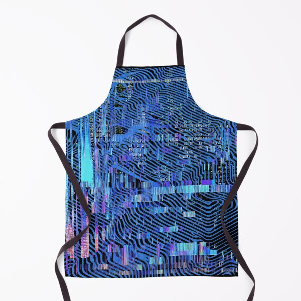Item preview, Blue Glitch Signal designed and sold by Bulografik.
