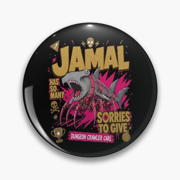 Item preview, Jamal Has So Many Sorries To Give Dungeon Crawler Carl designed and sold by EychanchanArt.
