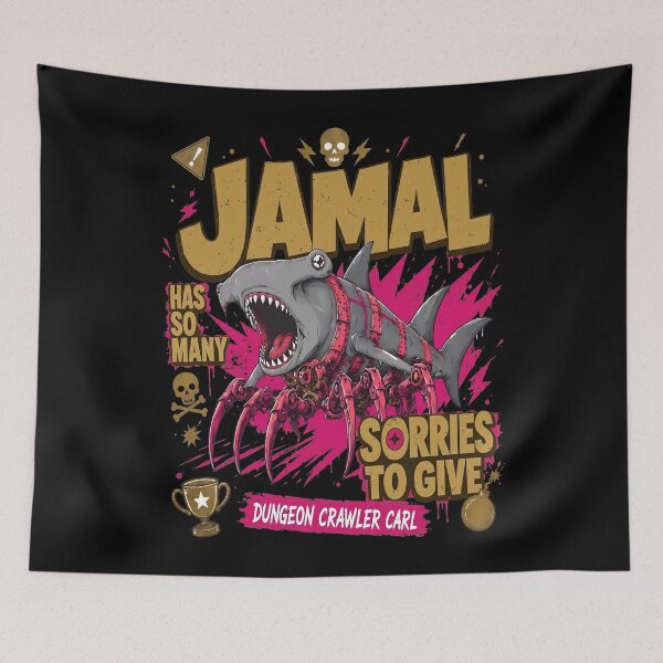 Item preview, Jamal Has So Many Sorries To Give Dungeon Crawler Carl designed and sold by EychanchanArt.