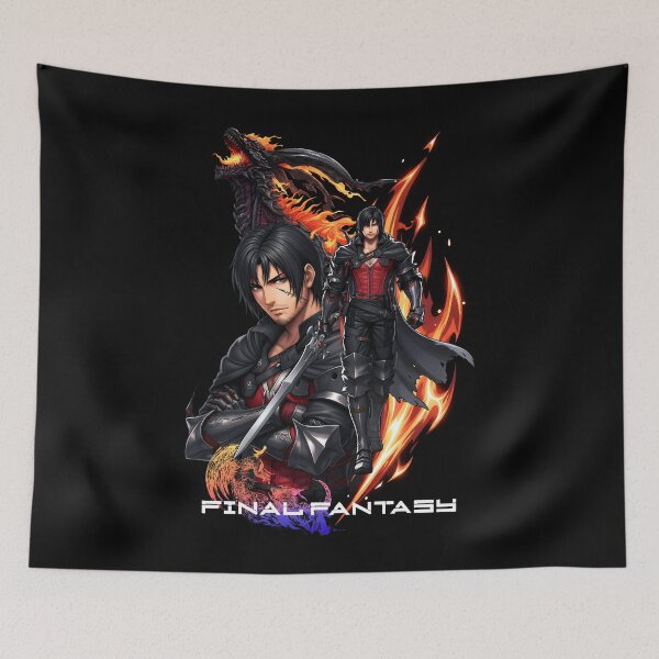 Item preview, Clive & Ifrit / Final Fantasy XVI / Fanart designed and sold by DarrenAshenOne.