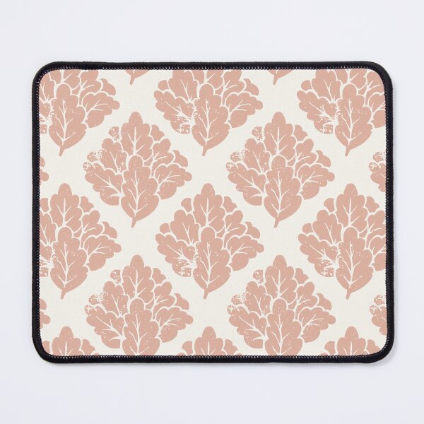 Item preview, Oak leaves medallion lattice, pastel pink designed and sold by Caroline Rausch.