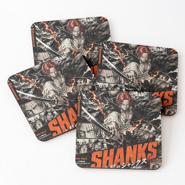 Item preview, Shanks One Piece Poster – Red Hair Pirates Anime Wall Art, Yonko Manga Canvas, Akagami no Shanks Wanted Bounty Decor designed and sold by Dyan4.