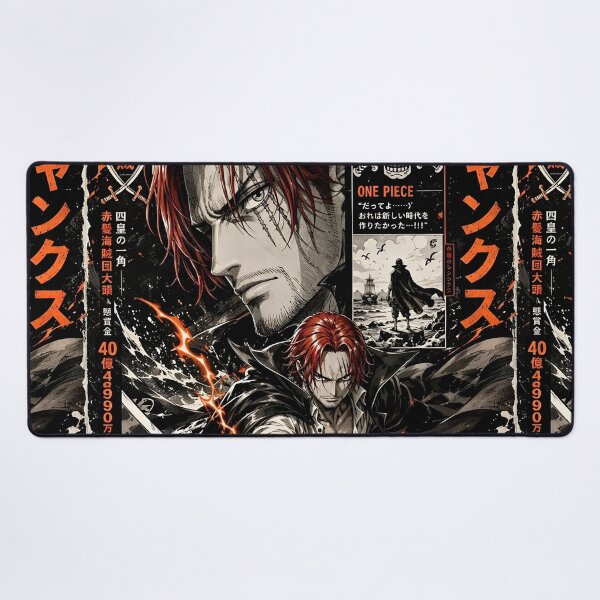 Item preview, Shanks One Piece Poster – Red Hair Pirates Anime Wall Art, Yonko Manga Canvas, Akagami no Shanks Wanted Bounty Decor designed and sold by Dyan4.