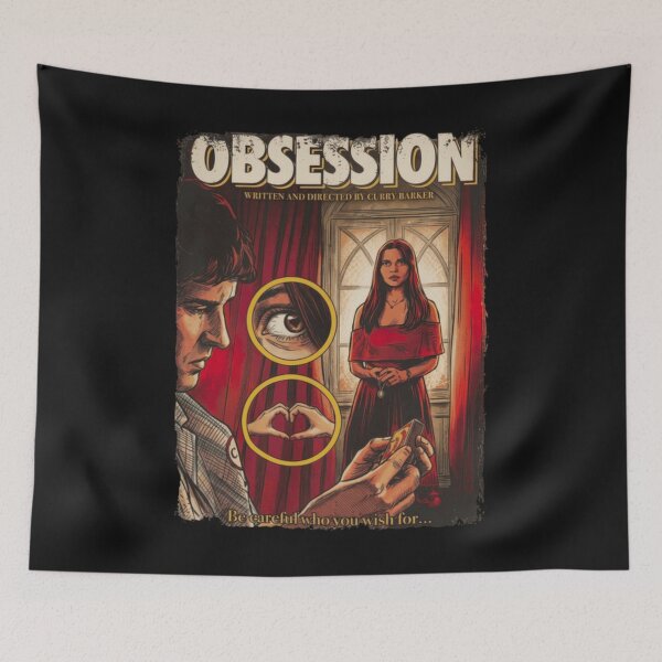 Item preview, Obsession Vintage Horror Poster Classic T-Shirt designed and sold by Young-Vibes.