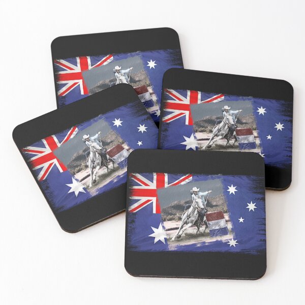 Item preview, AUSSIE BARREL RACER designed and sold by Barbara Jean Photo Art And Design.