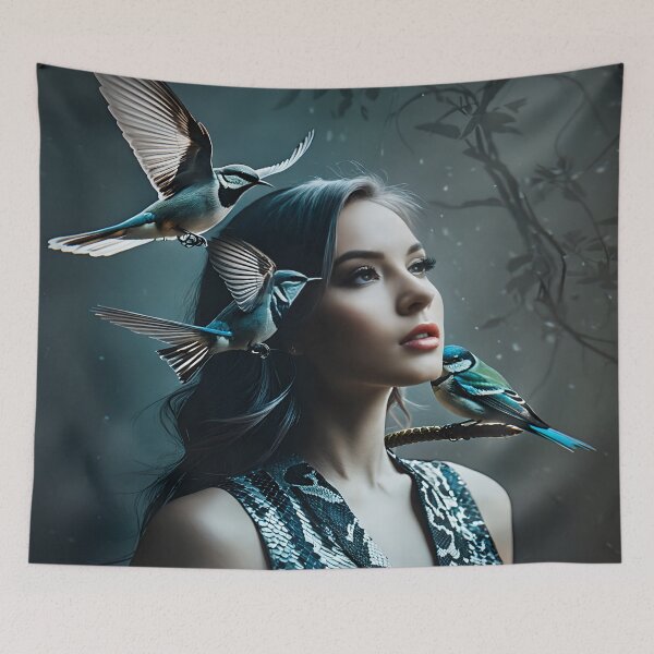 Item preview, Songbirds and Snakes 41 designed and sold by deep-sea-birds.