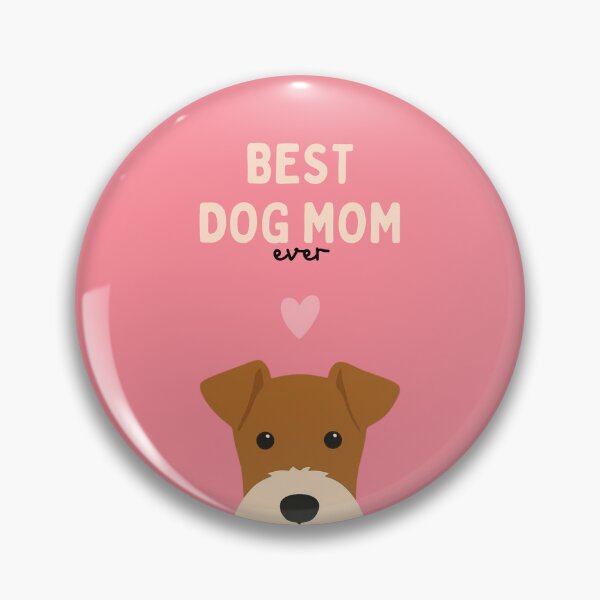Item preview, Wire Fox Terrier Best Dog Mom designed and sold by ZoesPlace.