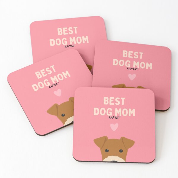 Item preview, Wire Fox Terrier Best Dog Mom designed and sold by ZoesPlace.