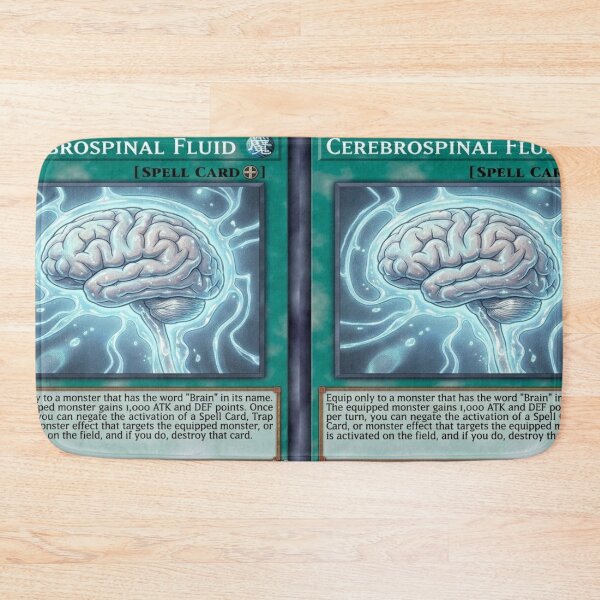 Item preview, Custom Yu-Gi-Oh! Spell Trading Card, Cerebrospinal Fluid designed and sold by Uniqueartai.