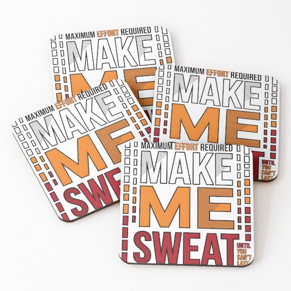 Item preview, Make Me Sweat Maximum Effort Retro Graphic designed and sold by P2P-paotopao.