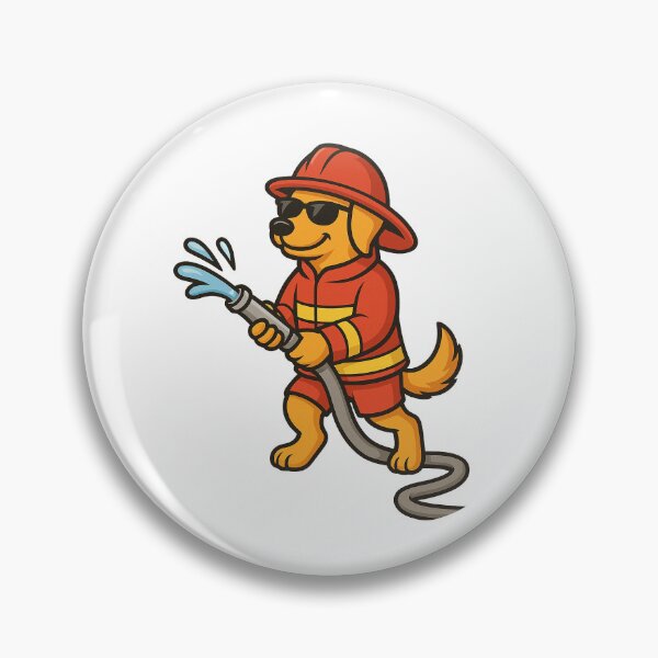 Item preview, Firefighter Napkin designed and sold by NapkinStuff.
