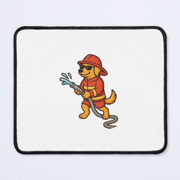 Item preview, Firefighter Napkin designed and sold by NapkinStuff.