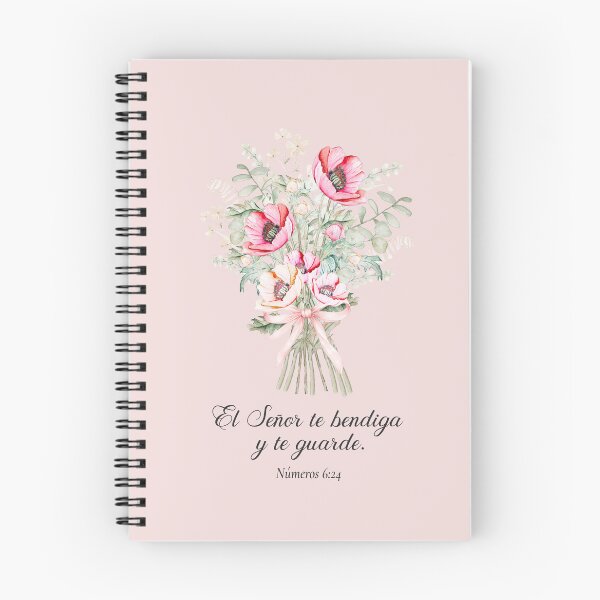 Item preview, Números 6:24 – El Señor te bendiga y te guarde | Versículo Bíblico Floral | Regalo Cristiano designed and sold by latiendadearyam.