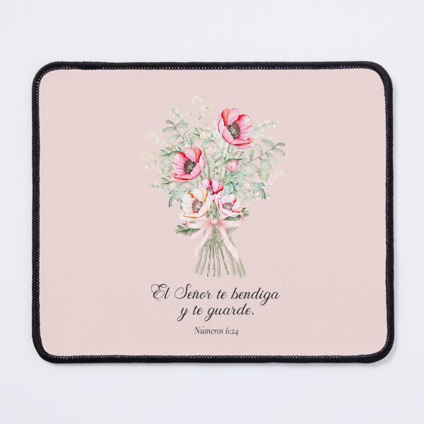 Item preview, Números 6:24 – El Señor te bendiga y te guarde | Versículo Bíblico Floral | Regalo Cristiano designed and sold by latiendadearyam.
