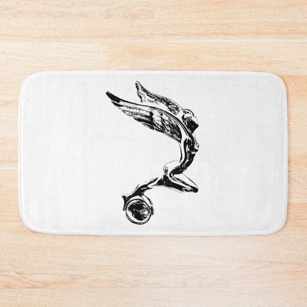 Item preview, Triumph winged goddess vintage car mascot black designed and sold by soitwouldseem.