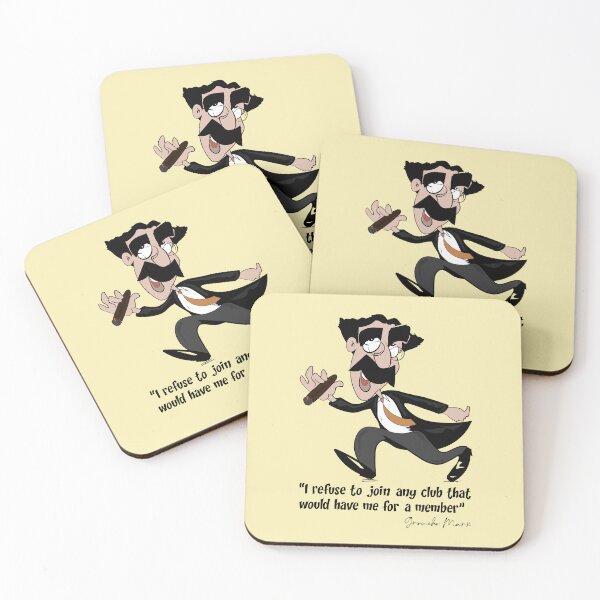 Item preview, Groucho Marx Cartoon designed and sold by FULLER FACTORY.